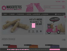 Tablet Screenshot of mascotetes.com